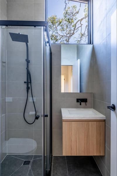 Completed HiCabinet bathroom vanity in Beaumaris, Melbourne