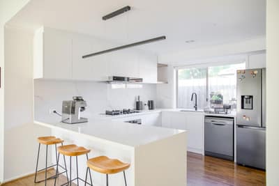 Completed HiCabinet kitchen project in Croydon, Melbourne