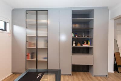 Completed HiCabinet built-in bookshelf in Glen Waverley, Melbourne