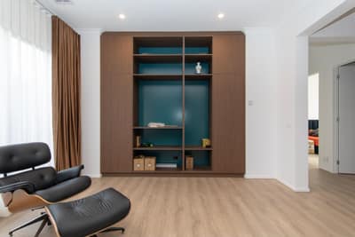 Completed HiCabinet dining wall unit in Glen Waverley, Melbourne
