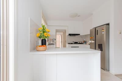 Completed HiCabinet kitchen and laundry project in Vermont, Melbourne